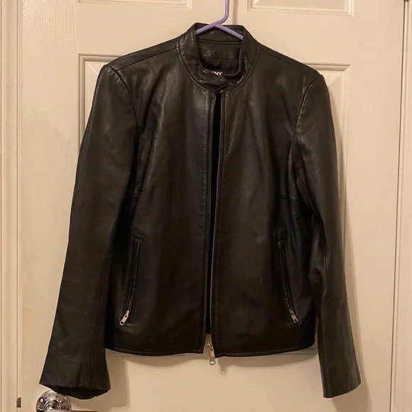 Dkny biker jacket new arrivals